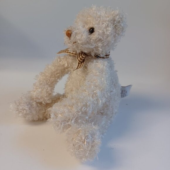 Gund Half Pint Small Ivory Bear Plush Toy - Picture 6 of 12